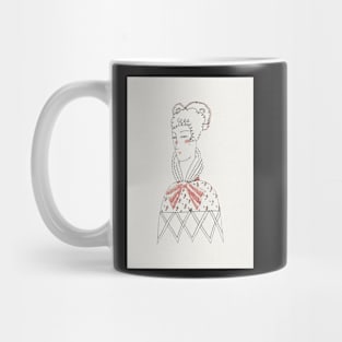 Les Gorgerettes 2 -  fashion plate Mug